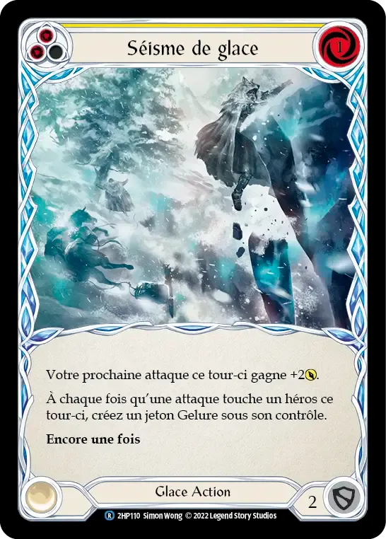 Séisme de glace — History Pack 2 - Black Label — Flesh and Blood