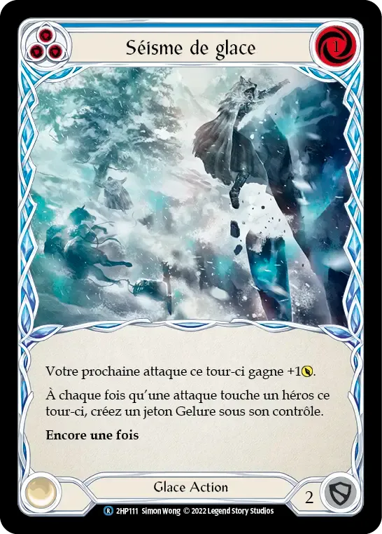 Séisme de glace — History Pack 2 - Black Label — Flesh and Blood