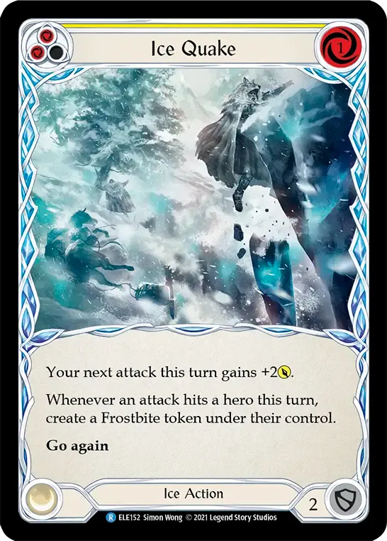 Ice Quake (Yellow) — Tales of Aria — Flesh and Blood