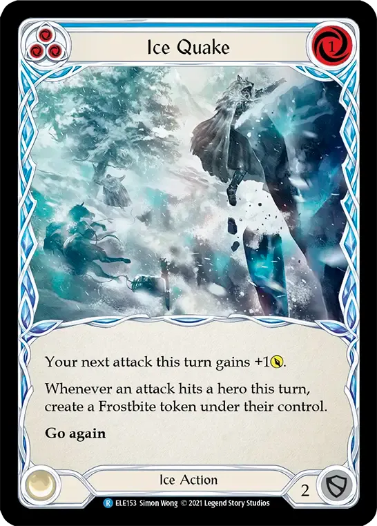 Ice Quake (Blue) — Tales of Aria — Flesh and Blood