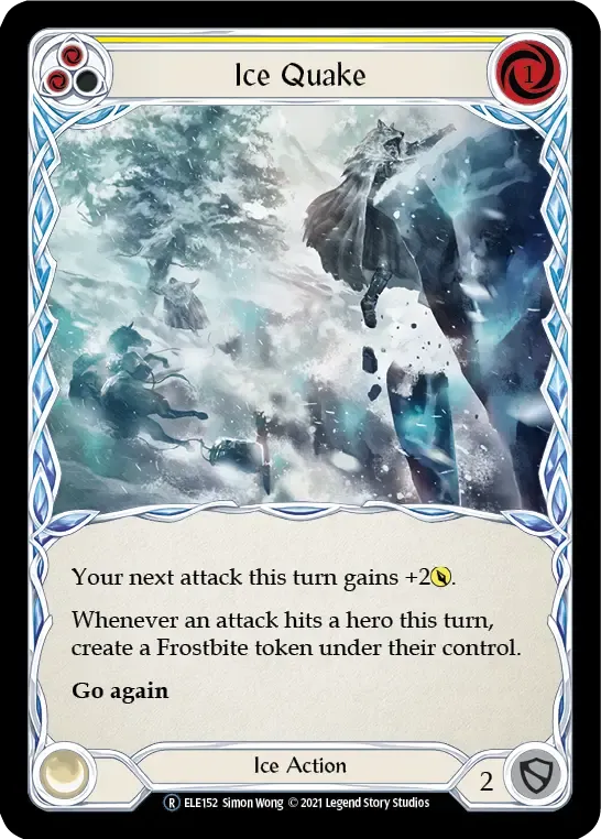 Ice Quake (Yellow) — Tales of Aria - Unlimited — Flesh and Blood