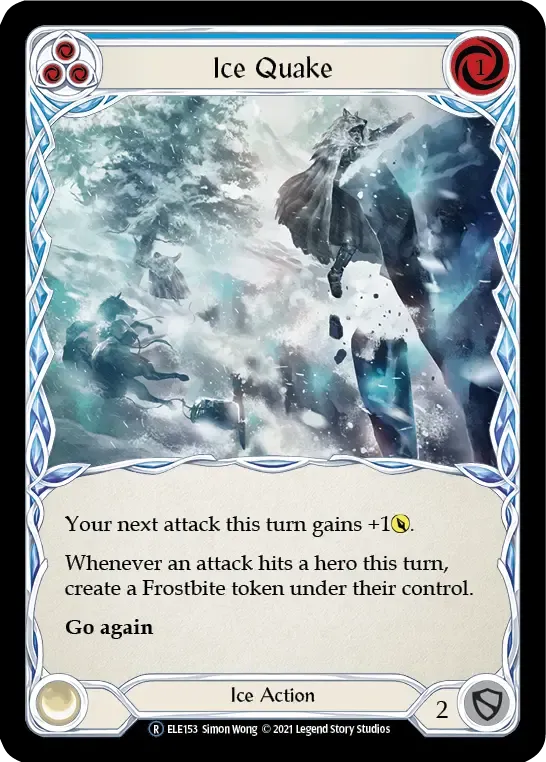 Ice Quake (Blue) — Tales of Aria - Unlimited — Flesh and Blood