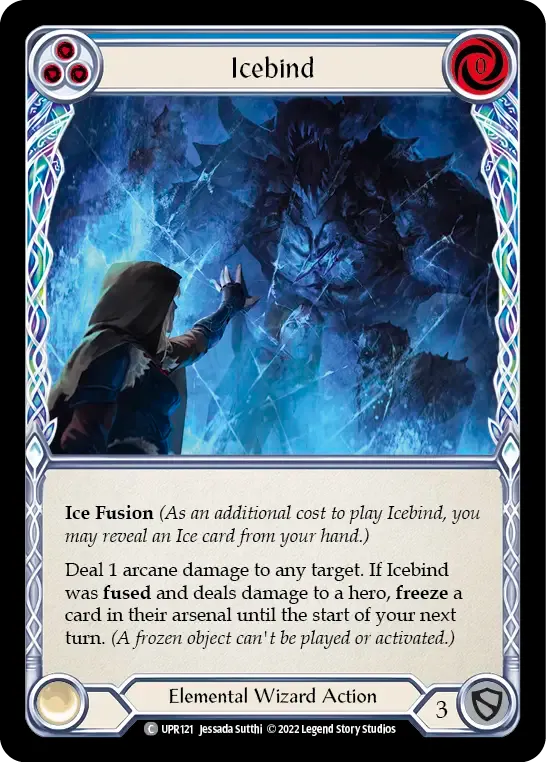 Icebind (Blue) — Uprising — Flesh and Blood