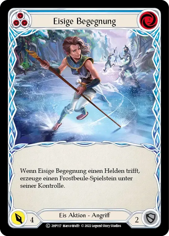 Icy Encounter (Blue) — History Pack 2 - Black Label — Flesh and Blood