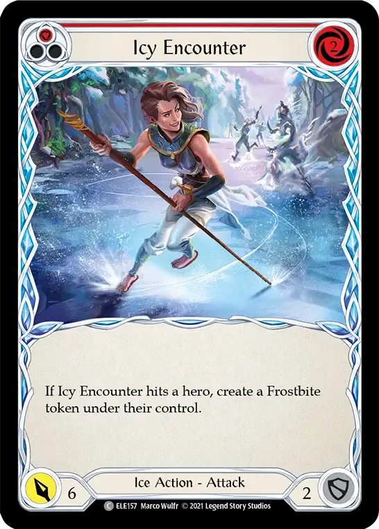 Icy Encounter (Red) — Tales of Aria — Flesh and Blood
