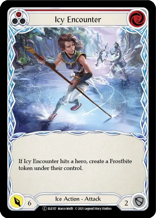 Icy Encounter (Red) — Tales of Aria - Unlimited — Flesh and Blood