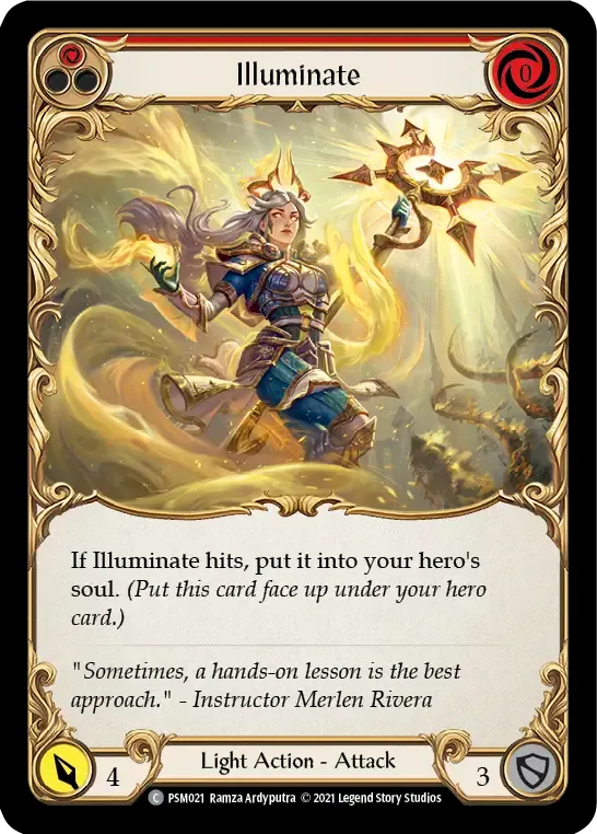 Illuminate (Red) — Prism - Blitz Deck — Flesh and Blood