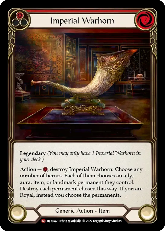 Imperial Warhorn — Dynasty — Flesh and Blood