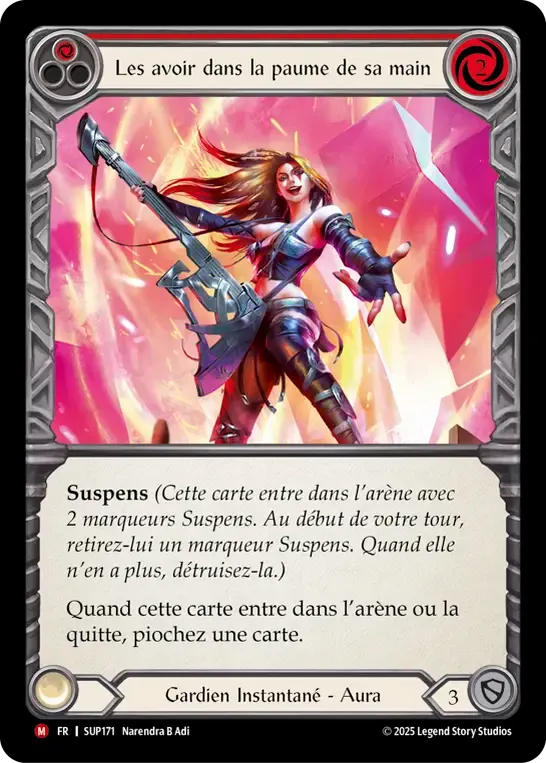 Les avoir dans la paume de sa main — Super Slam — Flesh and Blood