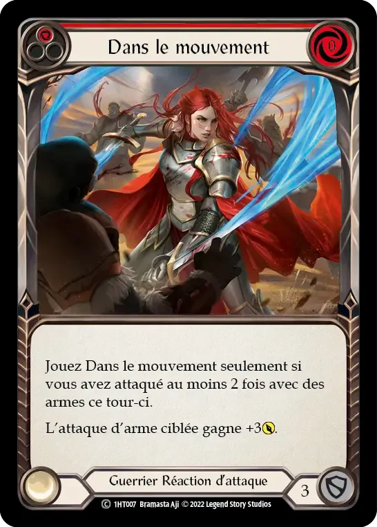 Dans le mouvement — Dorinthea - Blitz Deck — Flesh and Blood