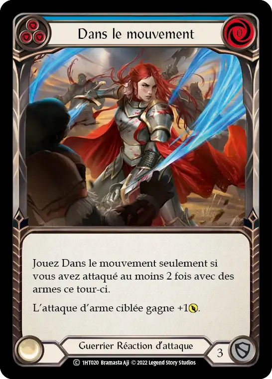Dans le mouvement from Dorinthea - Blitz Deck - Flesh and Blood