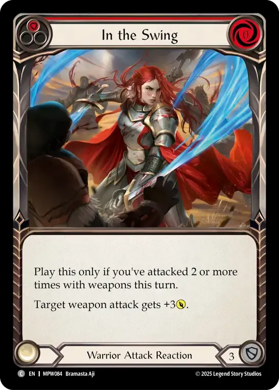 Dans le mouvement — Mastery Pack Warrior — Flesh and Blood