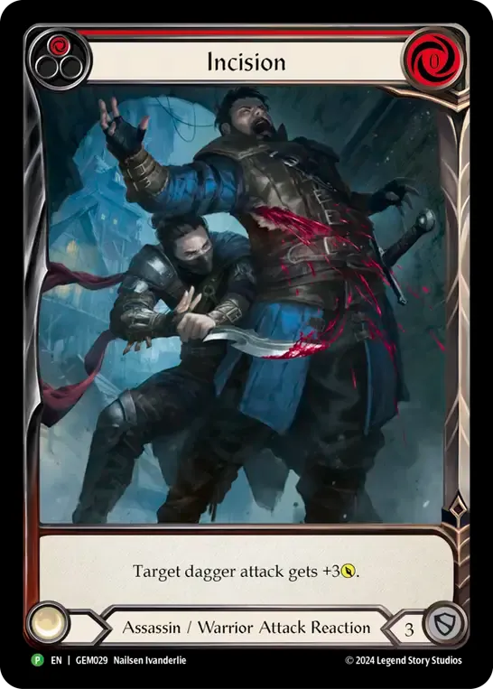 Incision — GEM - Pack 1 — Flesh and Blood