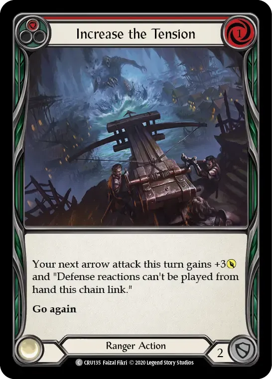 Increase the Tension (Red) — Crucible of War — Flesh and Blood