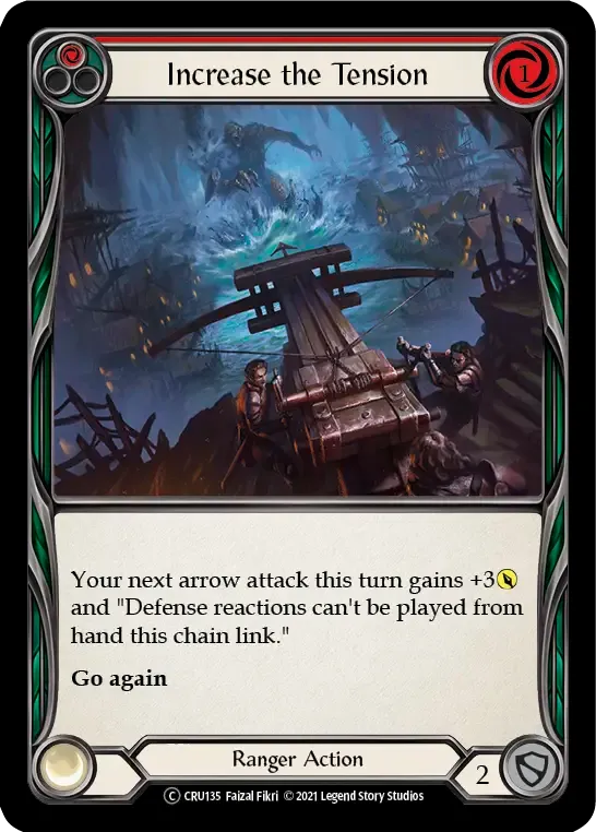 Increase the Tension (Red) — Crucible of War - Unlimited — Flesh and Blood