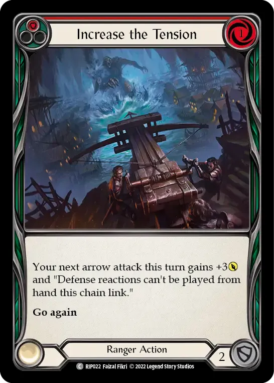 Increase the Tension (Red) — Riptide - Blitz Deck — Flesh and Blood