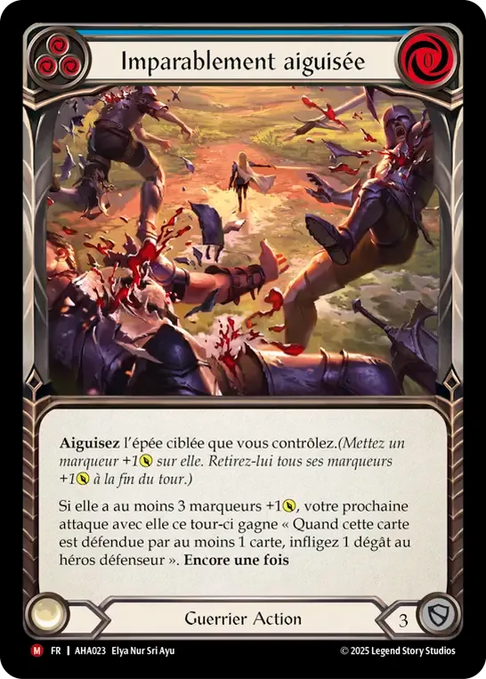 Imparablement aiguisée from Armory Deck - Hala, Bladesaint of the Vow - Flesh and Blood