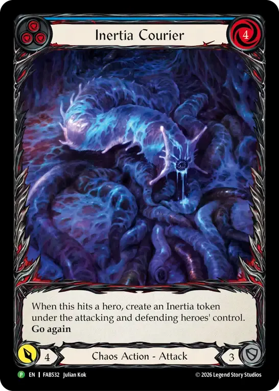 Inertia Courier — Flesh and Blood: Promo Cards — Flesh and Blood