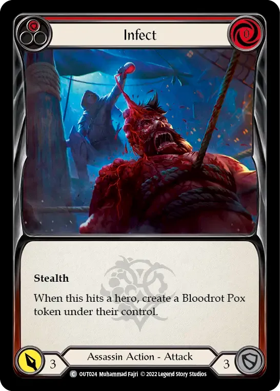 Infect (Red) — Outsiders — Flesh and Blood