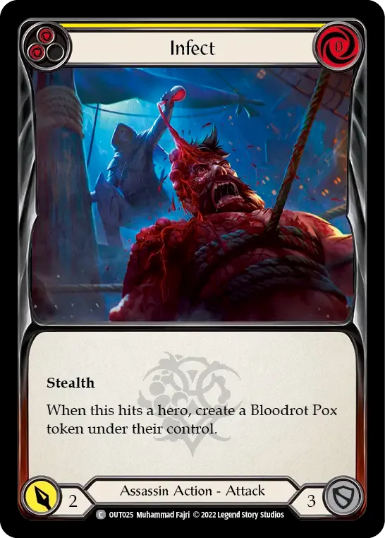 Infect (Yellow) — Outsiders — Flesh and Blood