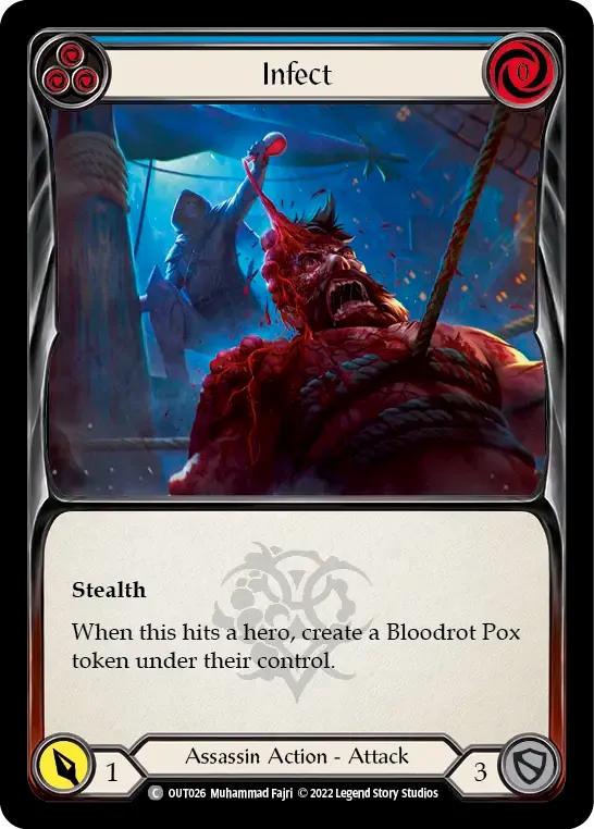 Infect (Blue) — Outsiders — Flesh and Blood
