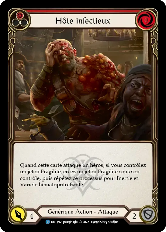 Hôte infectieux — Outsiders — Flesh and Blood