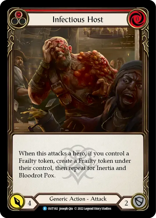 Infectious Host (Red) — Outsiders — Flesh and Blood