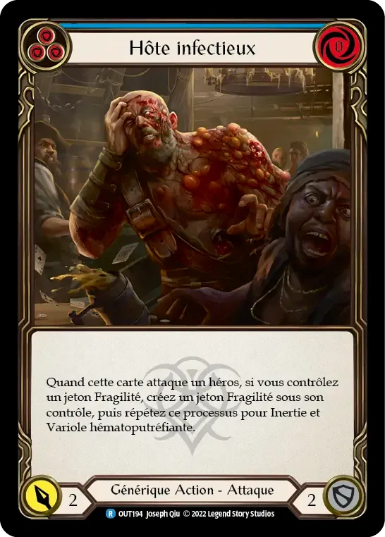 Hôte infectieux — Outsiders — Flesh and Blood
