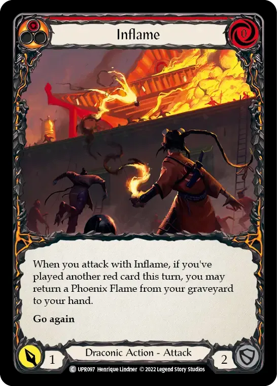 Inflame (Red) from Uprising - Flesh and Blood