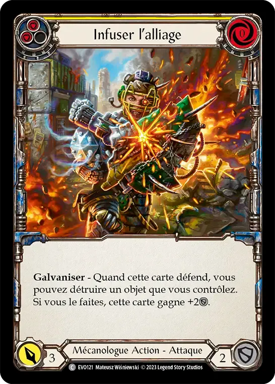 Infuser l’alliage — Bright Lights — Flesh and Blood