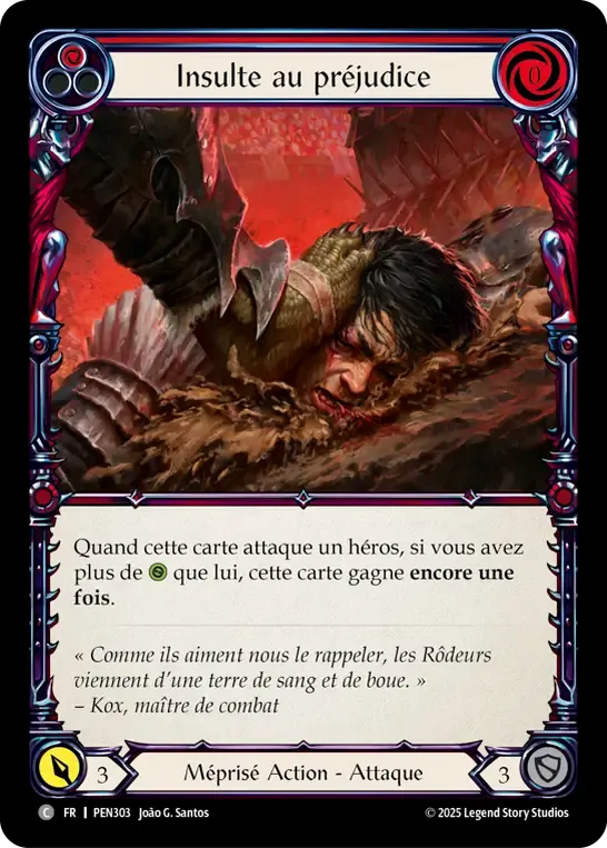 Insult to Injury (Red) — Compendium of Rathe — Flesh and Blood