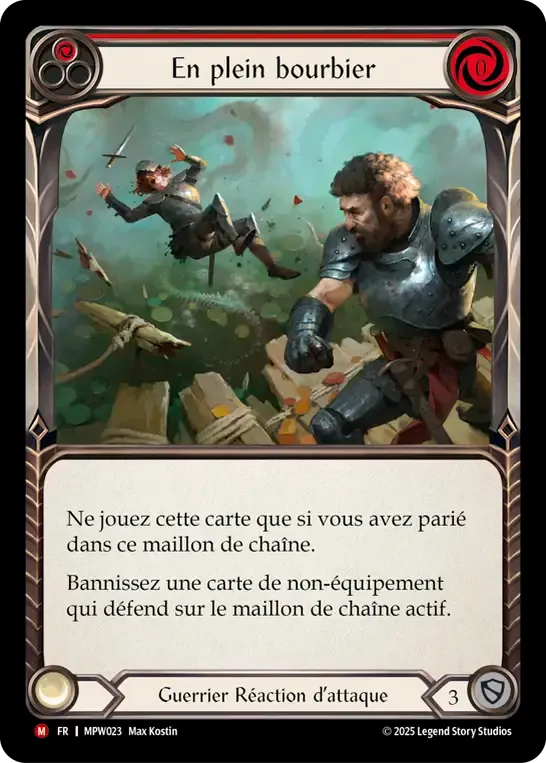 En plein bourbier — Mastery Pack Warrior — Flesh and Blood