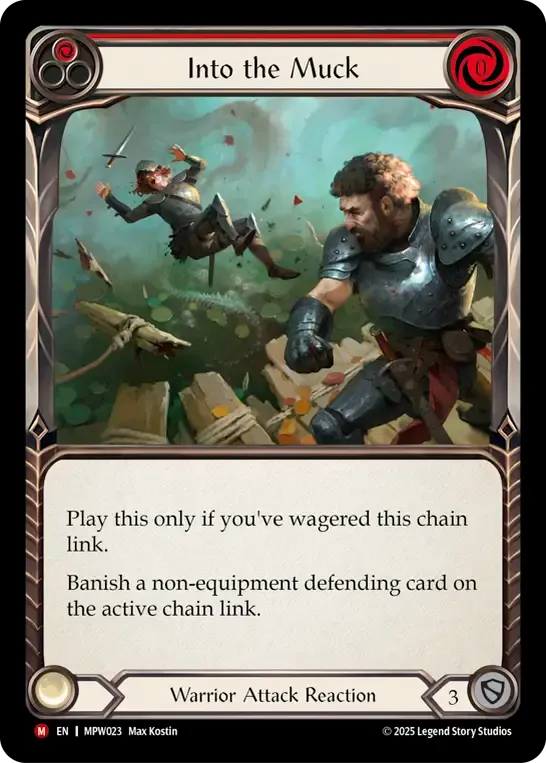 Into the Muck — Mastery Pack Warrior — Flesh and Blood