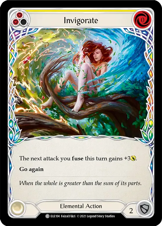 Invigorate (Yellow) — Tales of Aria — Flesh and Blood