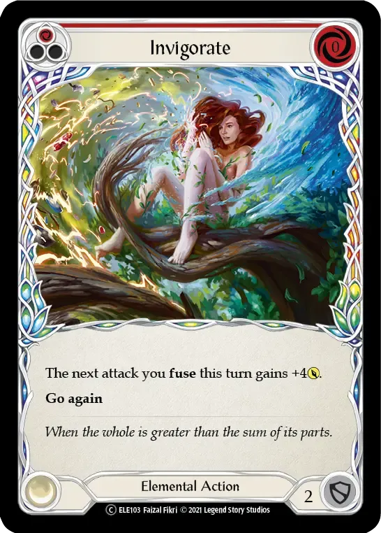 Invigorate (Red) from Tales of Aria - Unlimited - Flesh and Blood