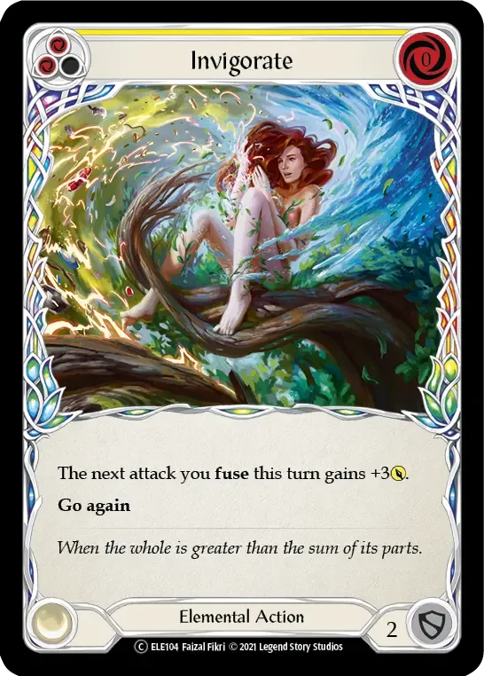 Invigorate (Yellow) — Tales of Aria - Unlimited — Flesh and Blood