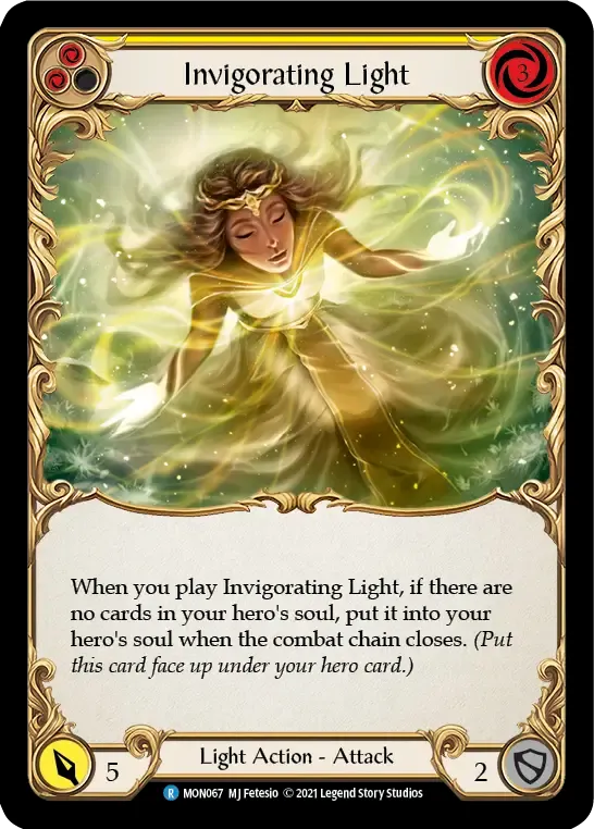 Invigorating Light (Yellow) — Monarch — Flesh and Blood