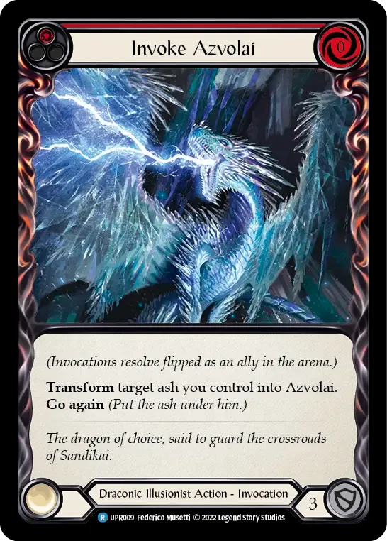 Invoke Azvolai (Red) — Uprising — Flesh and Blood