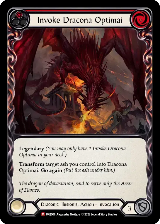Invoke Dracona Optimai — Uprising — Flesh and Blood