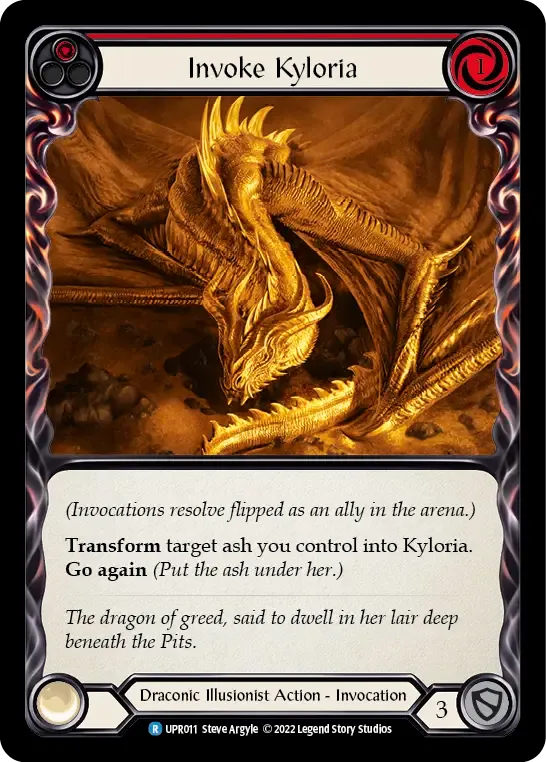 Invoke Kyloria (Red) — Uprising — Flesh and Blood