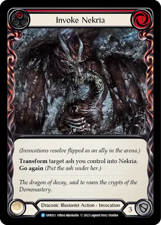 Invoke Nekria (Red) — Uprising — Flesh and Blood