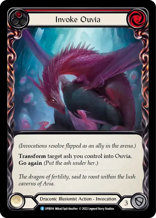 Invoke Ouvia (Red) — Uprising — Flesh and Blood