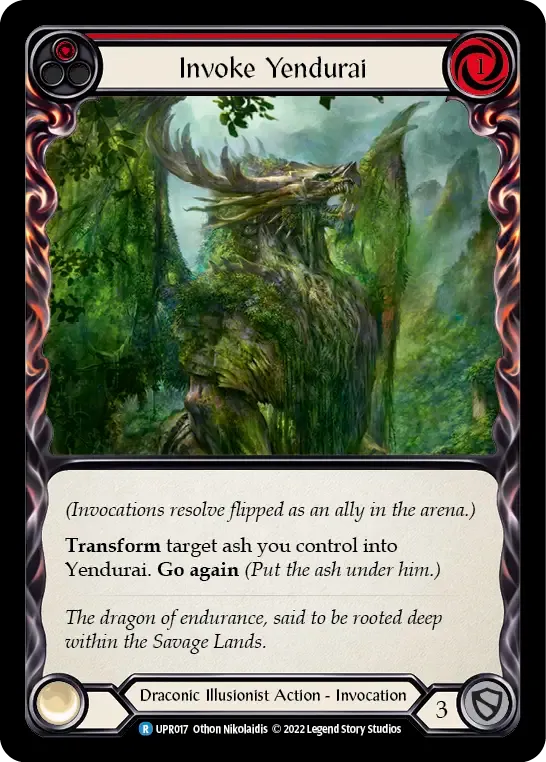 Invoke Yendurai (Red) — Uprising — Flesh and Blood