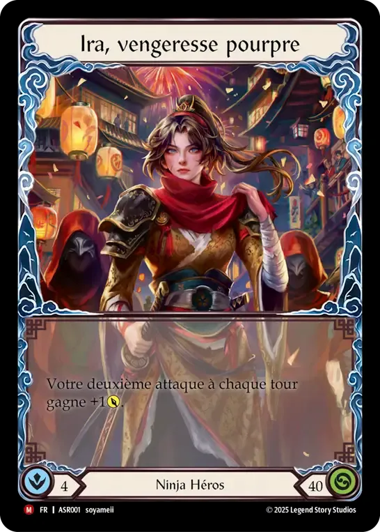 Ira, vengeresse pourpre — Armory Deck - Ira, Scarlet Revenger — Flesh and Blood
