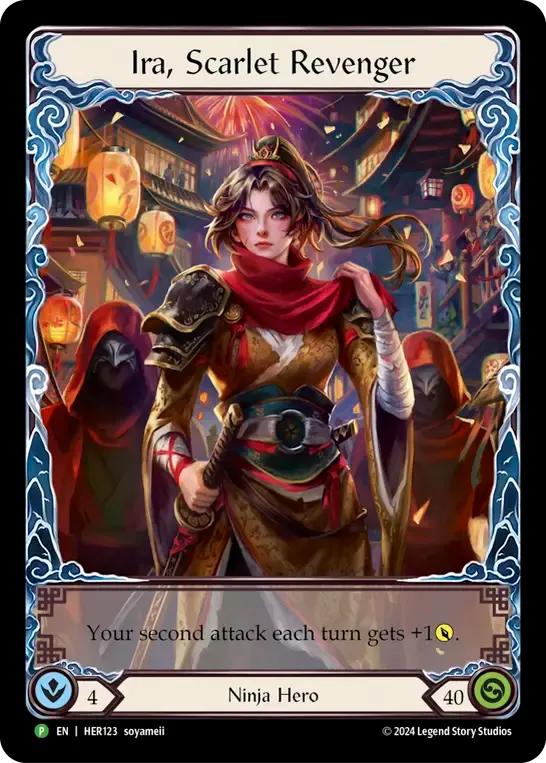 Ira, Scarlet Revenger — Flesh and Blood: Promo Cards — Flesh and Blood