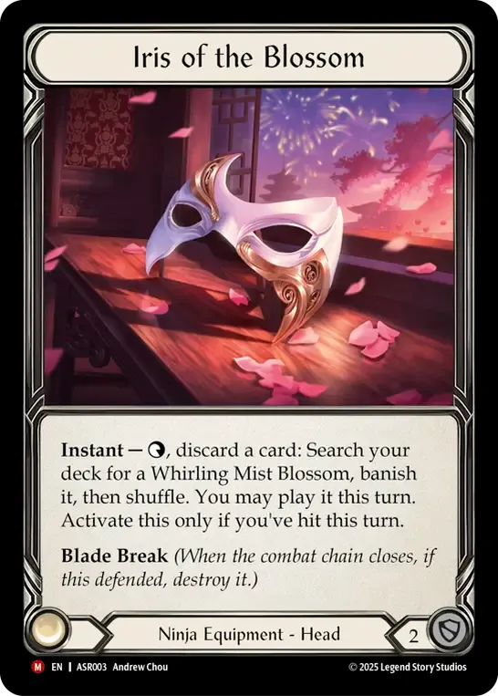 Iris of the Blossom — Armory Deck - Ira, Scarlet Revenger — Flesh and Blood