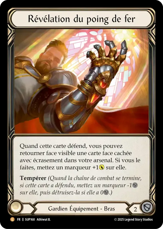 Révélation du poing de fer — Super Slam — Flesh and Blood