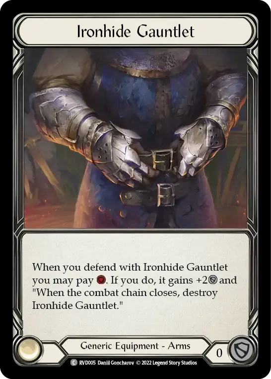 Ironhide Gauntlet — Classic Battles: Rhinar vs Dorinthea — Flesh and Blood