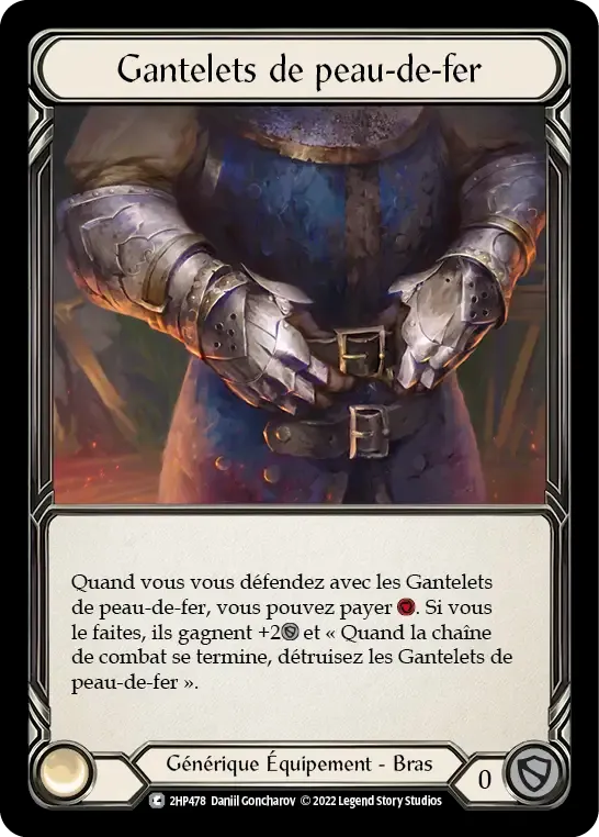 Gantelets de peau-de-fer — History Pack 2 - Black Label — Flesh and Blood