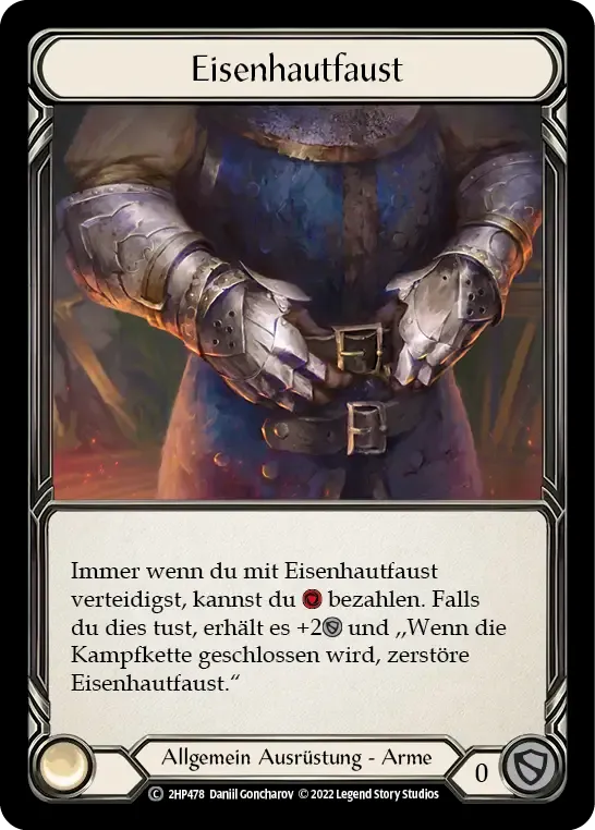 Ironhide Gauntlet — History Pack 2 - Black Label — Flesh and Blood